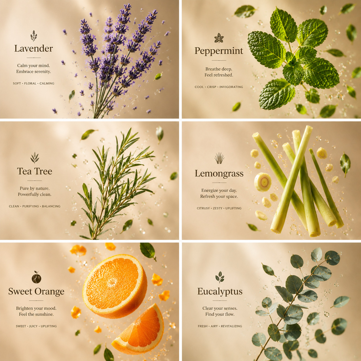 Oak & Glow Essential Oil Collection